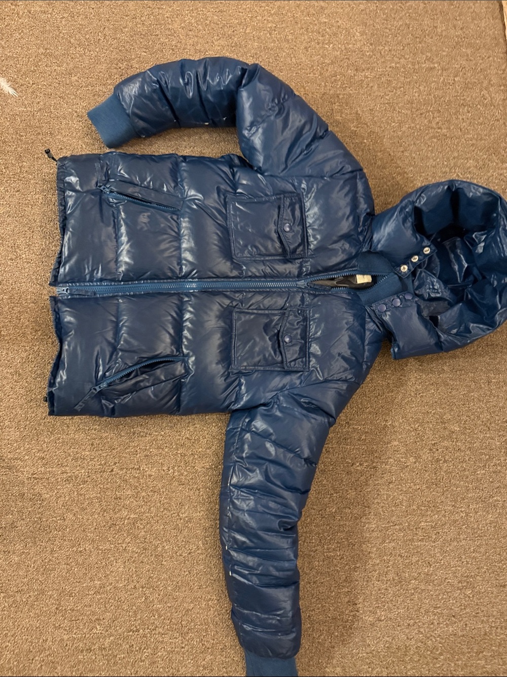 M Grifoni beautiful teal winter coat